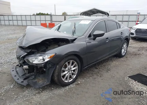 2016 Mazda Mazda6 I Sport из США, поврежденный, VIN JM1GJ1U50G1406596